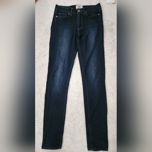 Paige Hoxton High Waist Ultra Skinny Jeans (mona) Size 25 - Picture 7 of 7